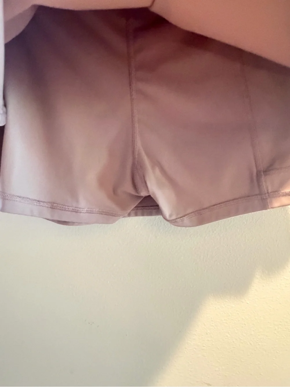 Gilly Hicks Matching Activewear Set | Crop Tank (S) + Skort (XS) | Blush Pink
